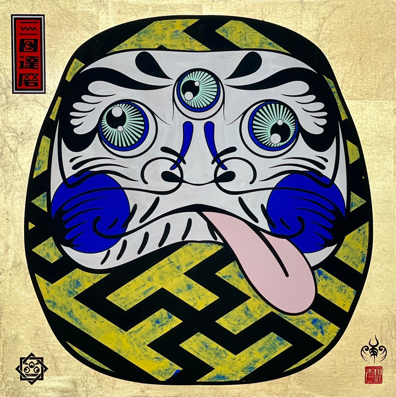 Three-eyed Daruma #11
