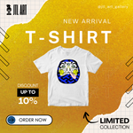 Three-eyed Daruma Limited Edition T-shirt White 10.8oz